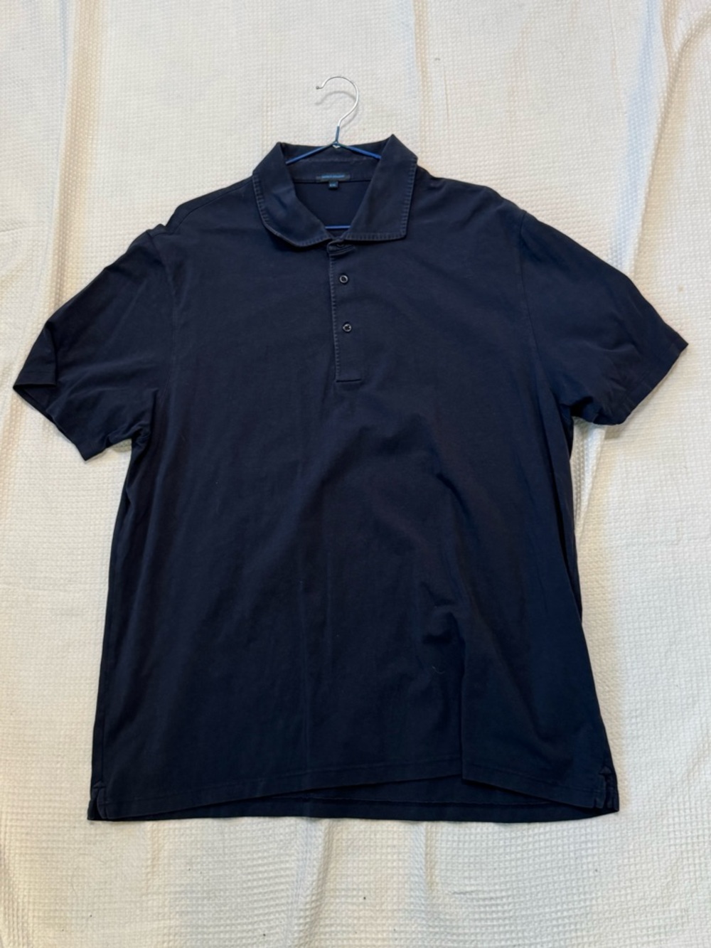 Patrick Assaraf Men's Navy Polo Shirt XXL